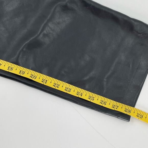 Joie Faux Leather Women’s Pants, EUC, Black, Sz. 12 - Picture 12 of 15